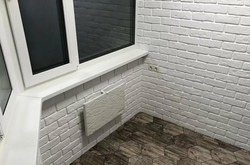 Теплое остекление балкона - фото 167